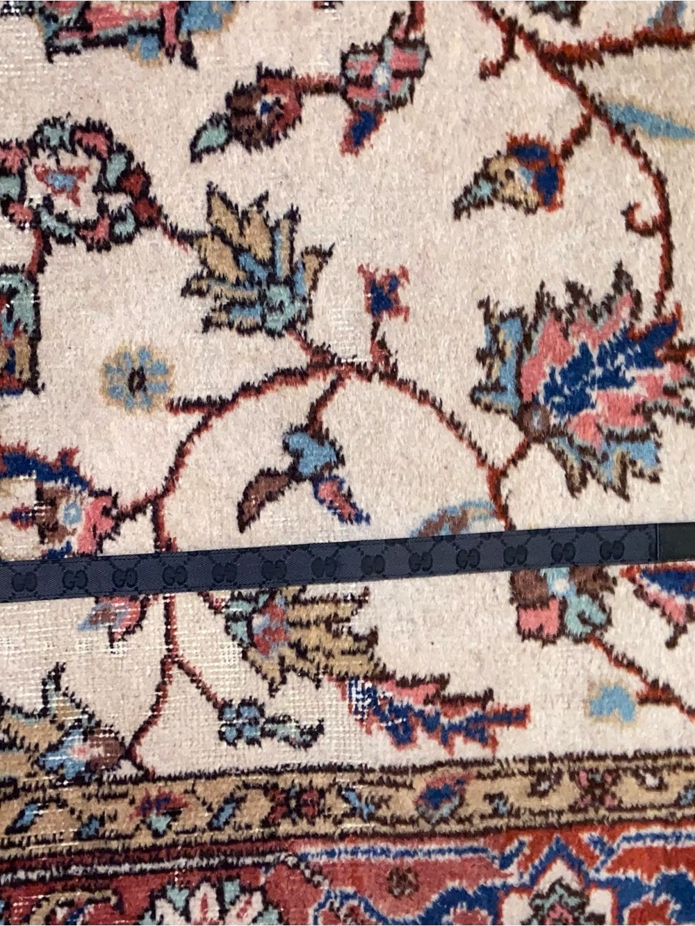 Gucci Black GG Monogram Belt | square G Buckle 🖤🖤 - Picture 7 of 13